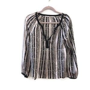TWELFTH STREET CYNTHIA VINCENT Silk leather top